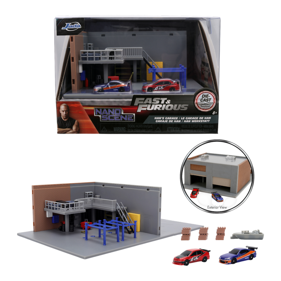Fast & Furious - Han's Garage Nano Scene