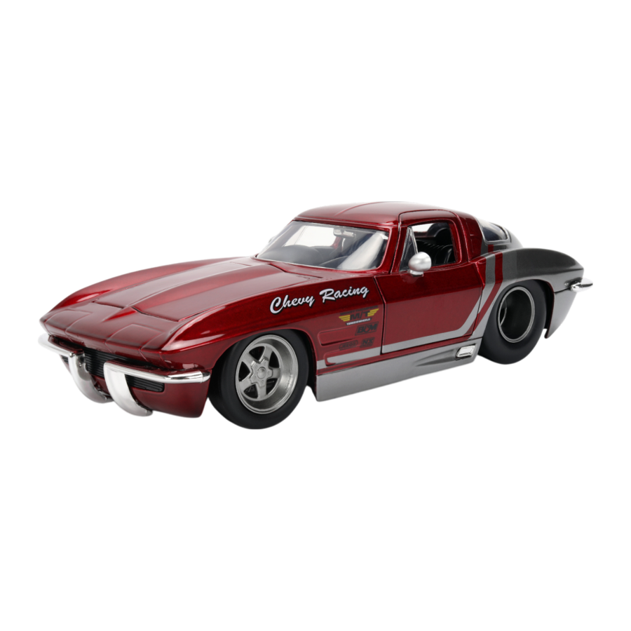 Big Time Muscle - 1963 Chevrolet Corvette 1:24 Scale Diecast Vehicle