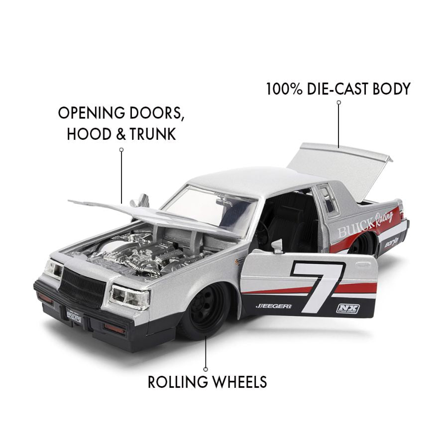 Big Time Muscle - 1987 Buick Grand National 1:24 Scale Diecast Vehicle