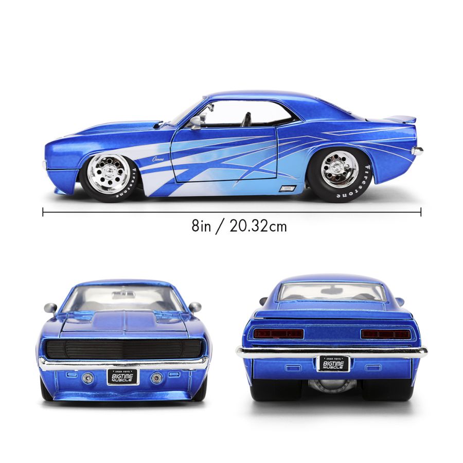 Big Time Muscle - 1969 Chevrolet Camaro 1:24 Scale Diecast Vehicle