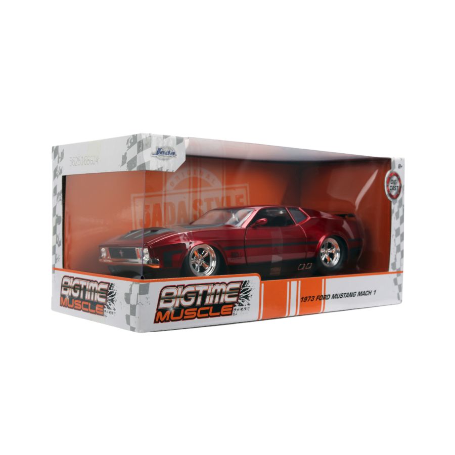 Big Time Muscle - 1973 Ford Mustang Mach 1 1:24 Scale Diecast Vehicle