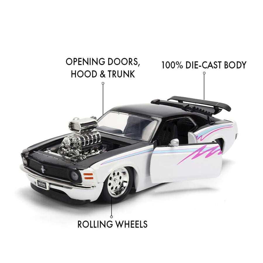 Big Time Muscle - 1970 Ford Boss 429 1:24 Scale Diecast Vehicle