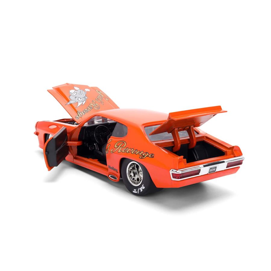 Big Time Muscle - 1971 Pontiac GTO 1:24 Scale Diecast Vehicle