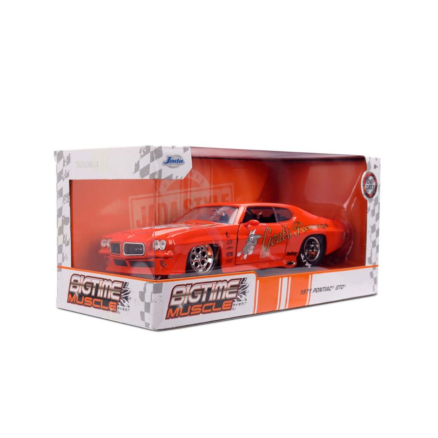 Big Time Muscle - 1971 Pontiac GTO 1:24 Scale Diecast Vehicle