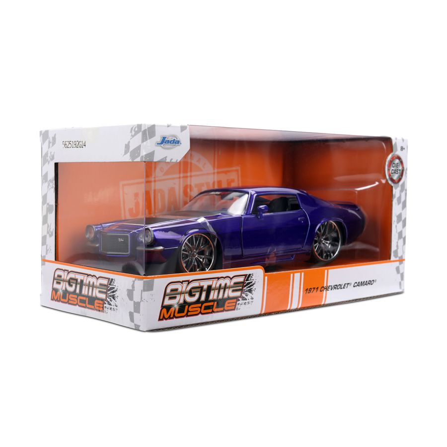 Big Time Muscle - 1971 Chevy Camaro 1:24 Scale Diecast Vehicle