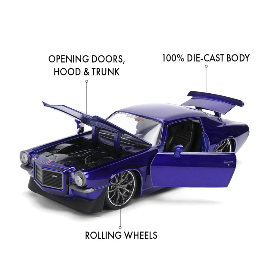 Big Time Muscle - 1971 Chevy Camaro 1:24 Scale Diecast Vehicle