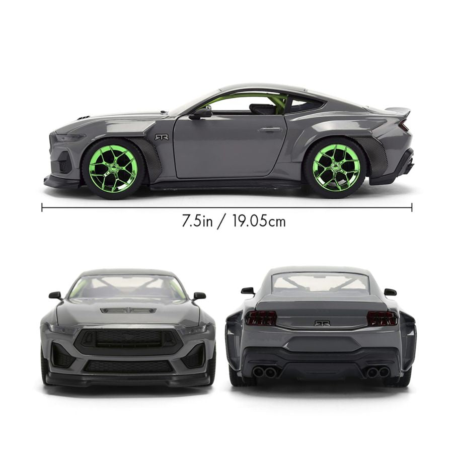 Big Time Muscle - 2024 Ford Mustang RTR 1:24 Scale Diecast Vehicle