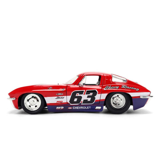 Big Time Muscle - 1963 Chevrolet Corvette 1:24 Scale Diecast Vehicle