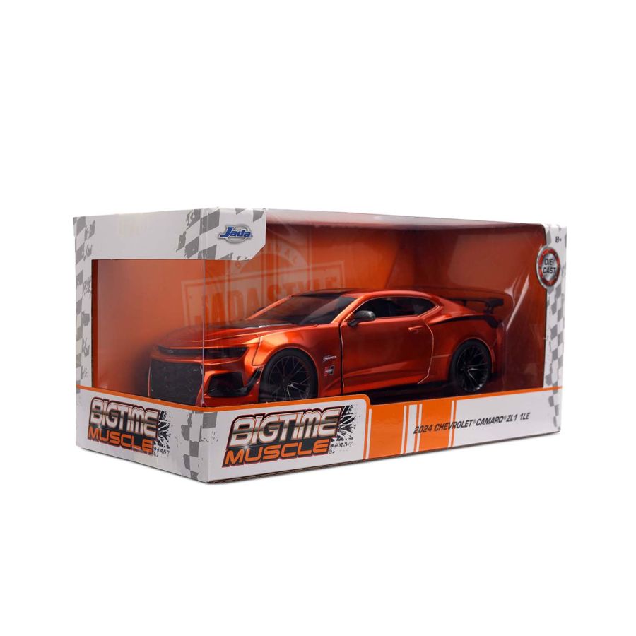 Big Time Muscle - 2024 Chevrolet Camaro Zl1 1Le 1:24 Scale Diecast Vehicle