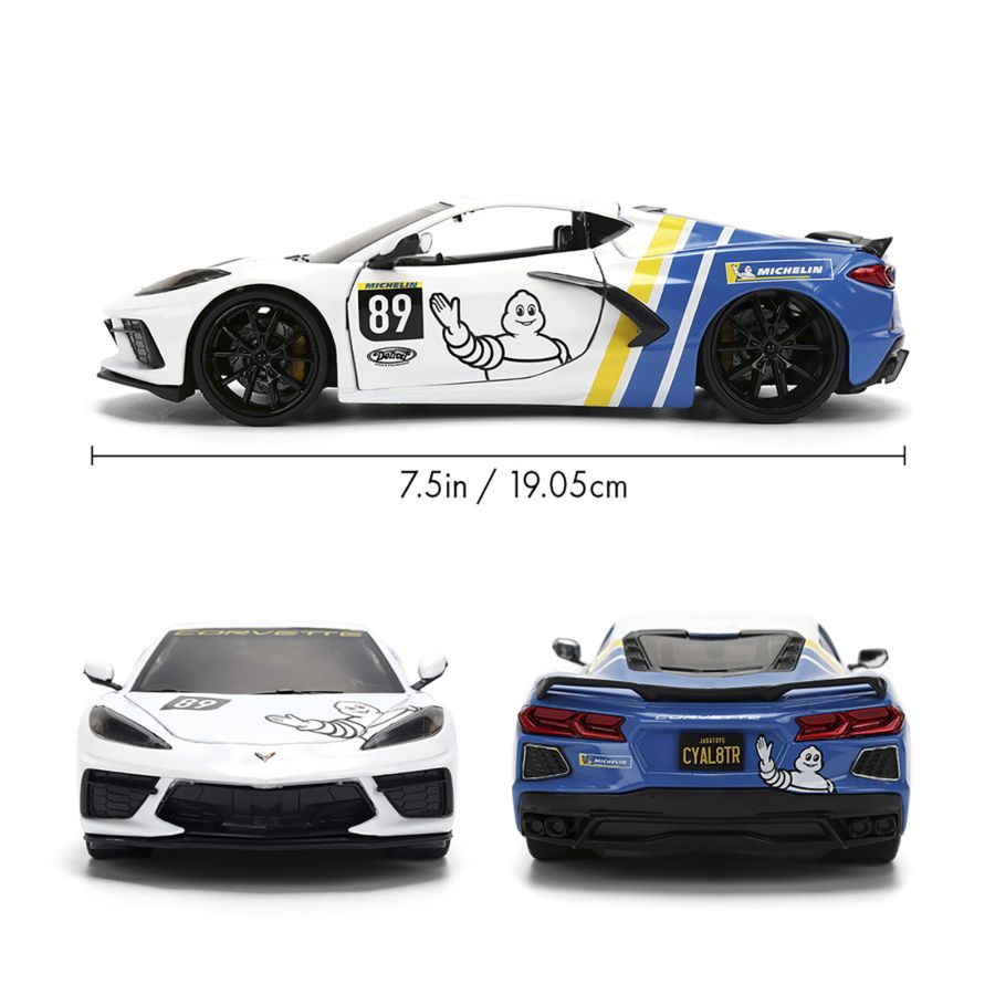 Big Time Muscle - 2020 Chevrolet Corvette Stingray 1:24 Scale Diecast Vehicle