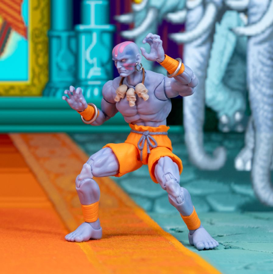 Street Fighter II - Dhalsim (Player 2) Deluxe 1:12 Scale Action Figure