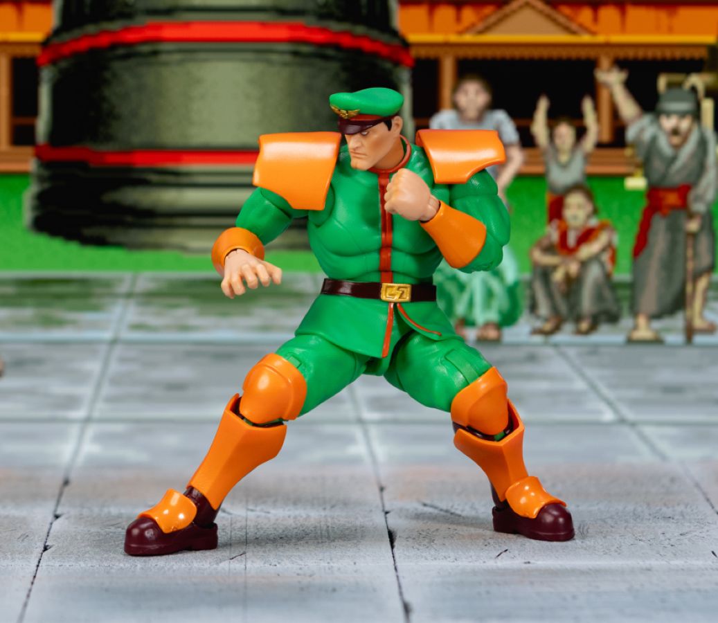 Street Fighter II - M. Bison (Player 2) Deluxe 1:12 Scale Action Figure