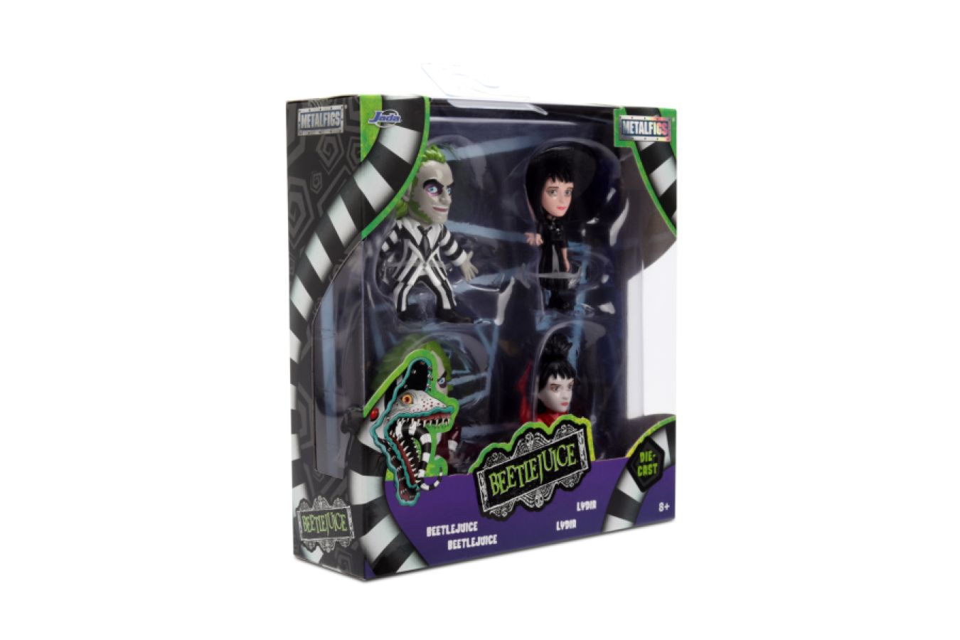 Beetlejuice - 2.5" Metalfigs 4-Pack