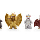 Godzilla - Toho 2.5" Metalfigs 4-Pack