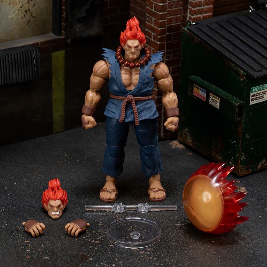 Street Fighter II - Akuma 1:12 Scale Action Figure