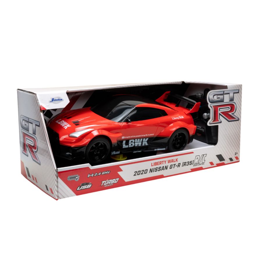 GT Racing - 2020 Nissan GT-R {R35} Liberty Walk 1:16 Scale Remote Control Car