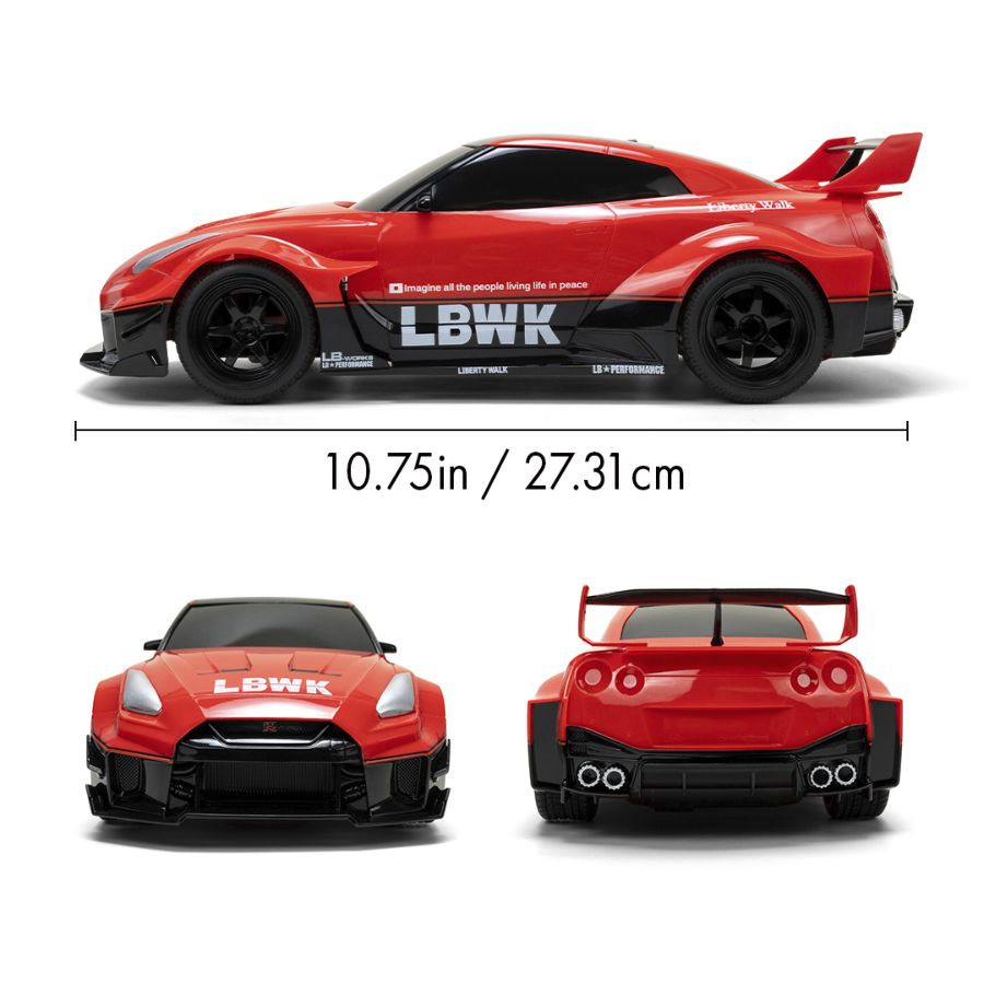GT Racing - 2020 Nissan GT-R {R35} Liberty Walk 1:16 Scale Remote Control Car