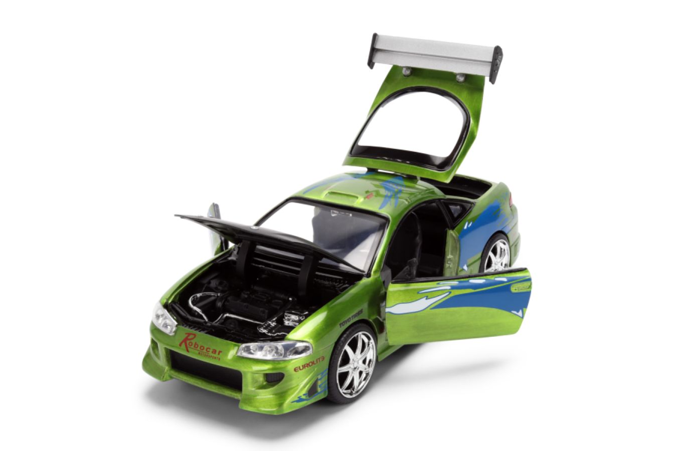 Fast & Furious - Brian's 1995 Mitsubishi Eclipse 1:24 Scale Diecast Vehicle
