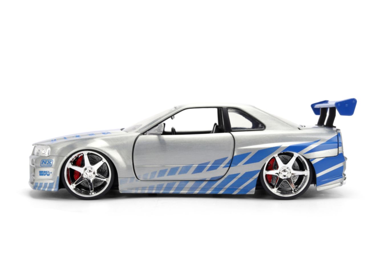 Fast & Furious - Brian's 2002 Nissan Skyline GT-R (BNR34) 1:24 Scale Diecast Vehicle