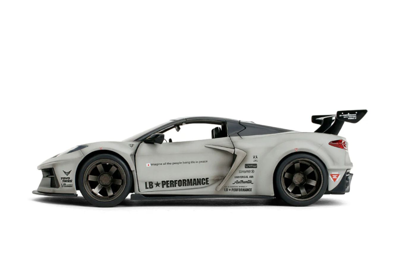 Liberty Walk - Corvette C8 (Toyo Tires Awthentik) 1:24 Scale Diecast Vehicle