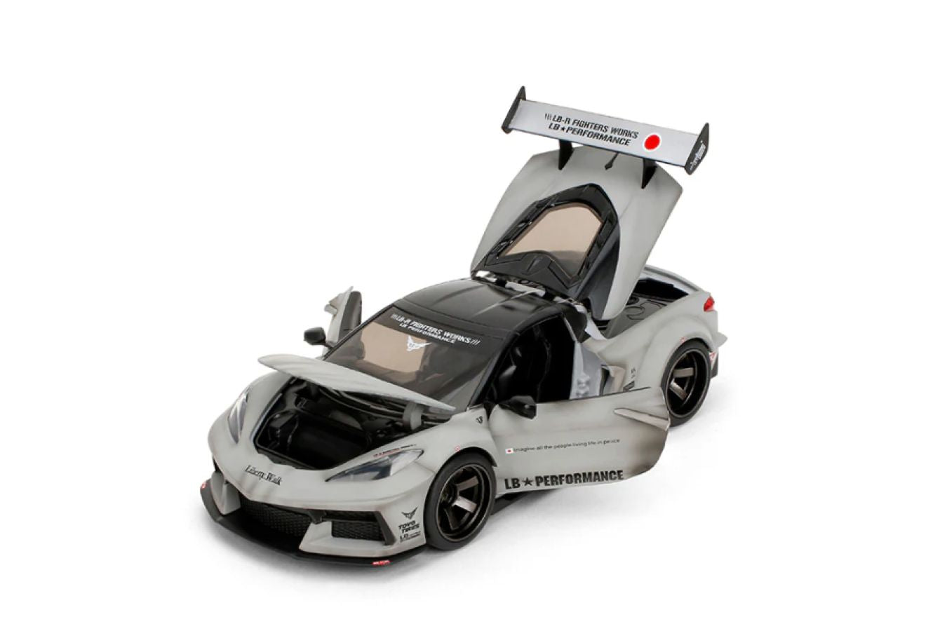 Liberty Walk - Corvette C8 (Toyo Tires Awthentik) 1:24 Scale Diecast Vehicle
