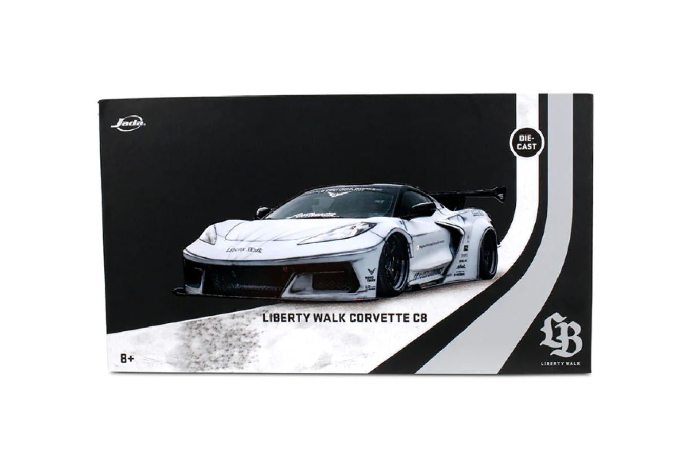 Liberty Walk - Corvette C8 (Toyo Tires Awthentik) 1:24 Scale Diecast Vehicle