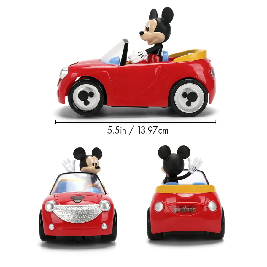 Disney - Mickey Mouse 1:32 Scale Remote Control Car (Simple Function)