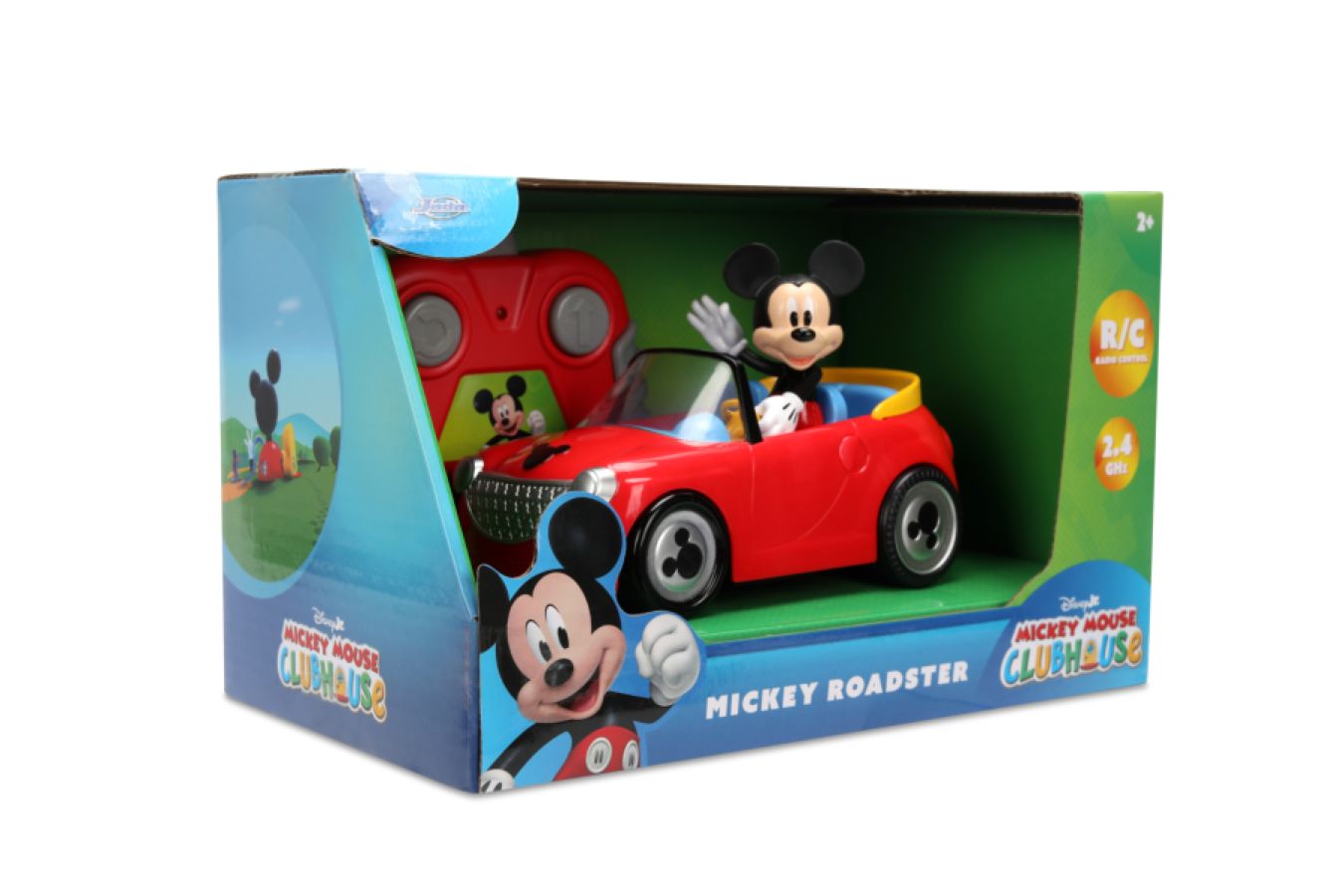 Disney - Mickey Mouse 1:32 Scale Remote Control Car (Simple Function)