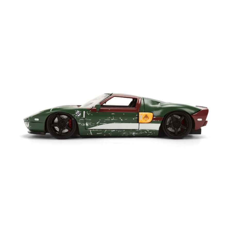 Star Wars - 2005 Ford GT (with Boba Fett) 1:24 Scale Diecast Vehicle