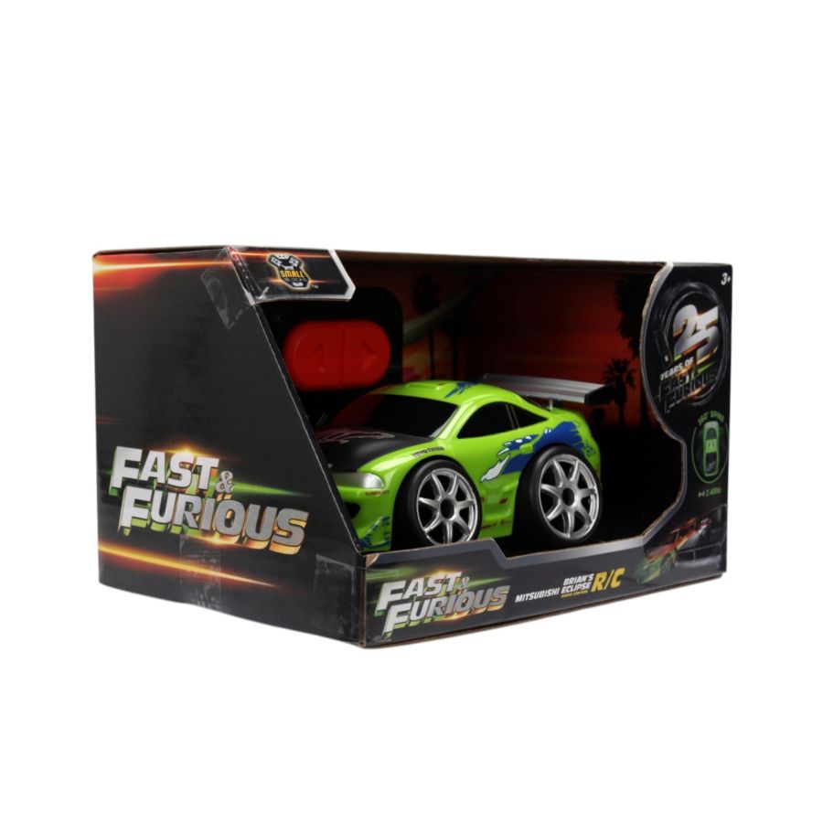 Fast & Furious - 1995 Mitsubishi Eclipse Small Blocks 1:28 Scale Remote Control Car