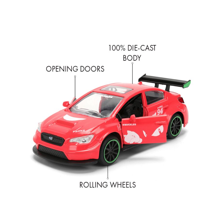 Sonic the Hedgehog - 2016 Subaru WRX STI 1:32 Scale Diecast Vehicle