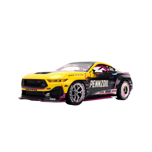 Big Time Muscle - 2025 Ford Mustang (Ben Hobson) RTR Racing 1:24 Scale Diecast Vehicle