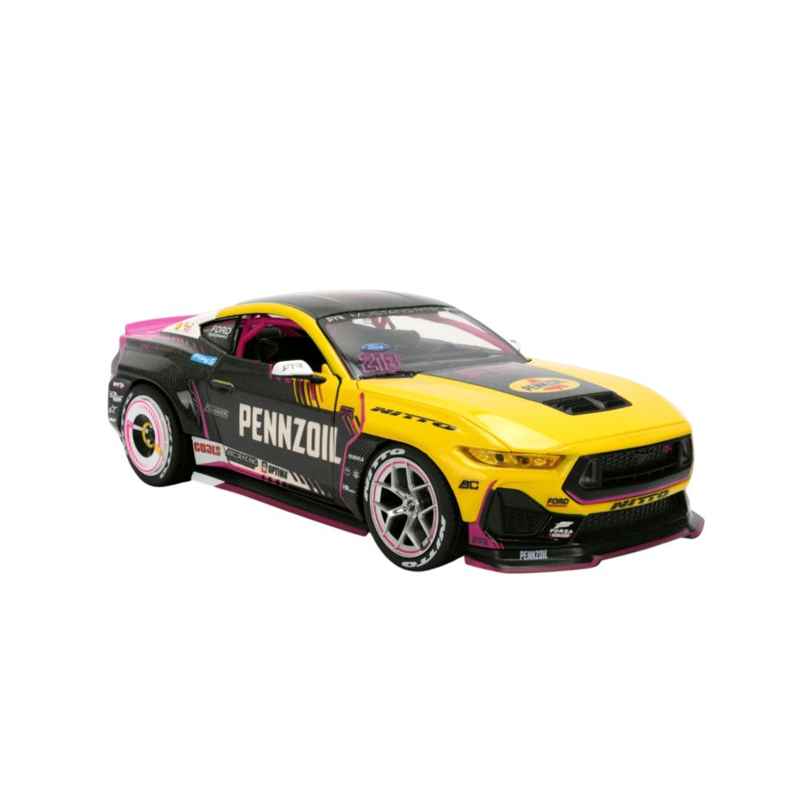 Big Time Muscle - 2025 Ford Mustang (Ben Hobson) RTR Racing 1:24 Scale Diecast Vehicle