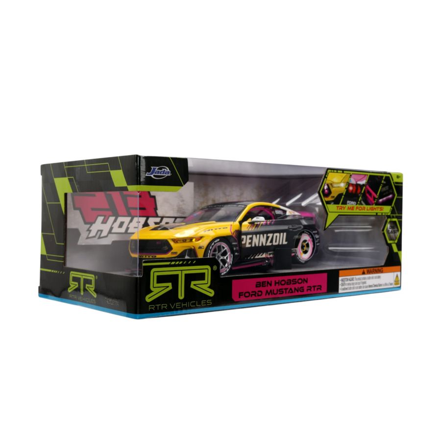Big Time Muscle - 2025 Ford Mustang (Ben Hobson) RTR Racing 1:24 Scale Diecast Vehicle