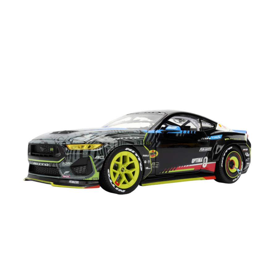 Big Time Muscle - 2025 Ford Mustang (Vaughn Gitten Jr.) RTR Racing 1:24 Scale Diecast Vehicle