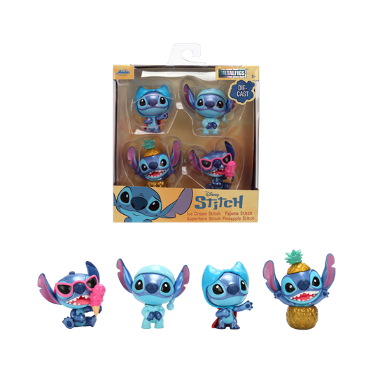 Lilo & Stitch - 2.5" Metalfigs 4-Pack (Wave 3)