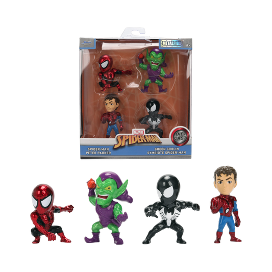 Spiderman - 2.5" Metalfigs 4-Pack ( Wave 5)