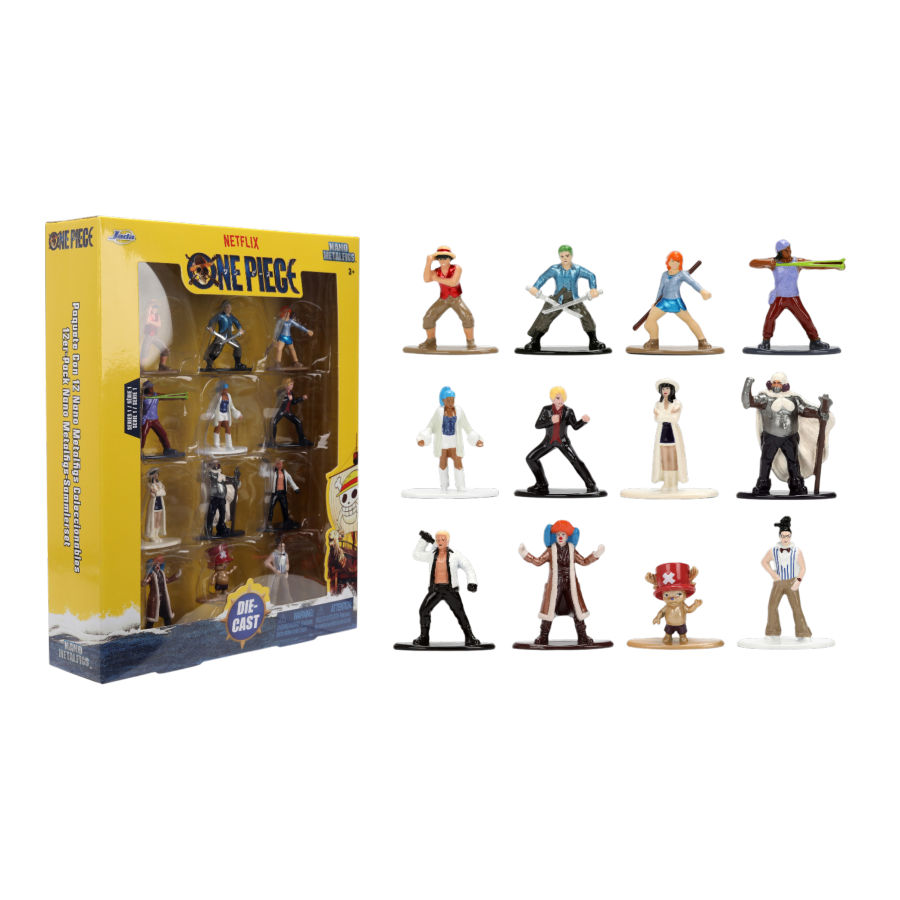 One Piece (Netflix) - Nano Metalfigs 12-Pack (Series 1)