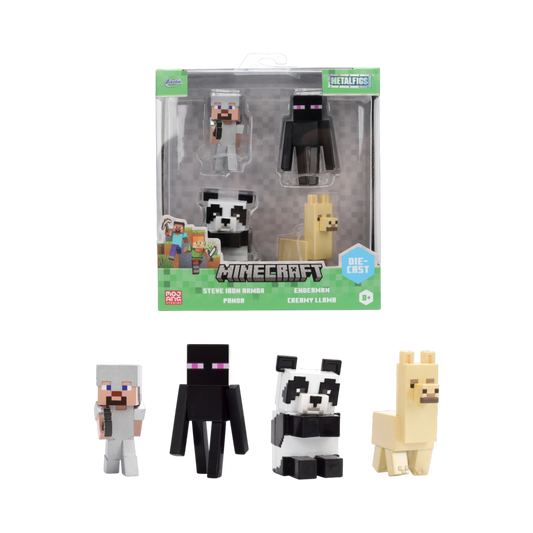Minecraft - 2.5" Metalfigs 4-Pack (Wave 6)