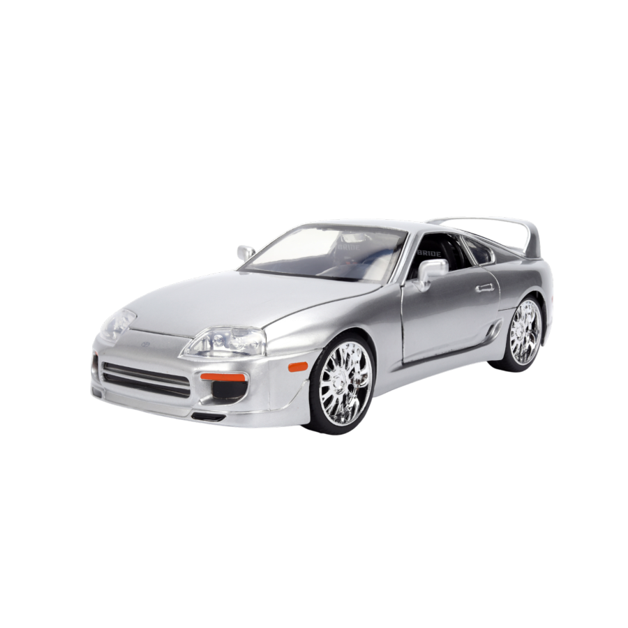 JDM Tuners - 1995 Toyota Supra (Silver) 1:24 Scale Diecast Vehicle