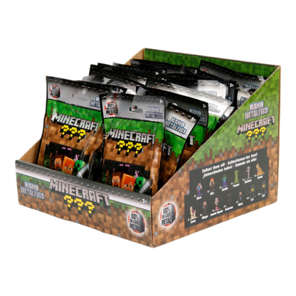 Minecraft - Nano Metalfigs Blind Bags Assortment (Wave 1)