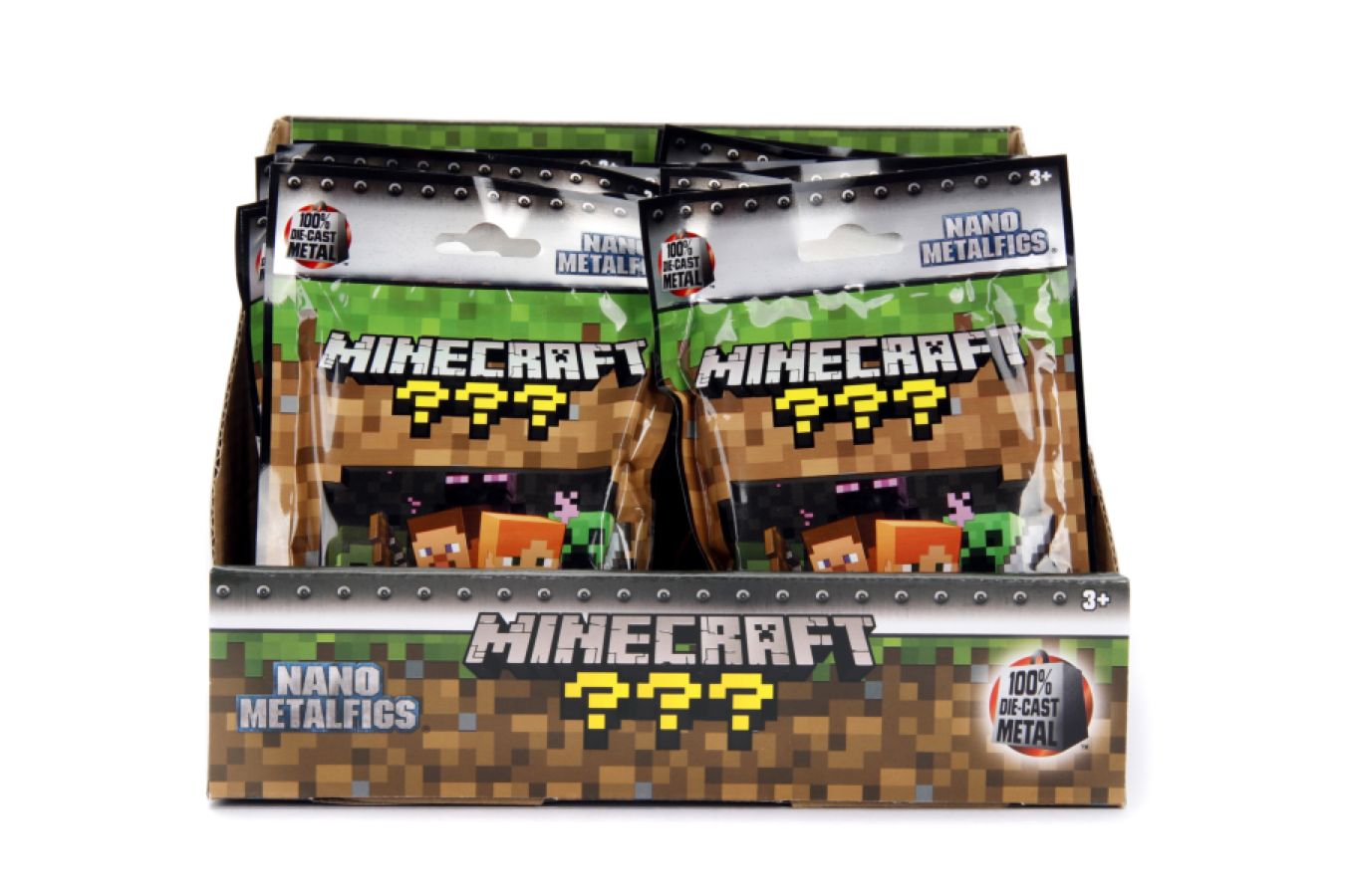 Minecraft - Nano Metalfigs Blind Bags Assortment (Wave 1)