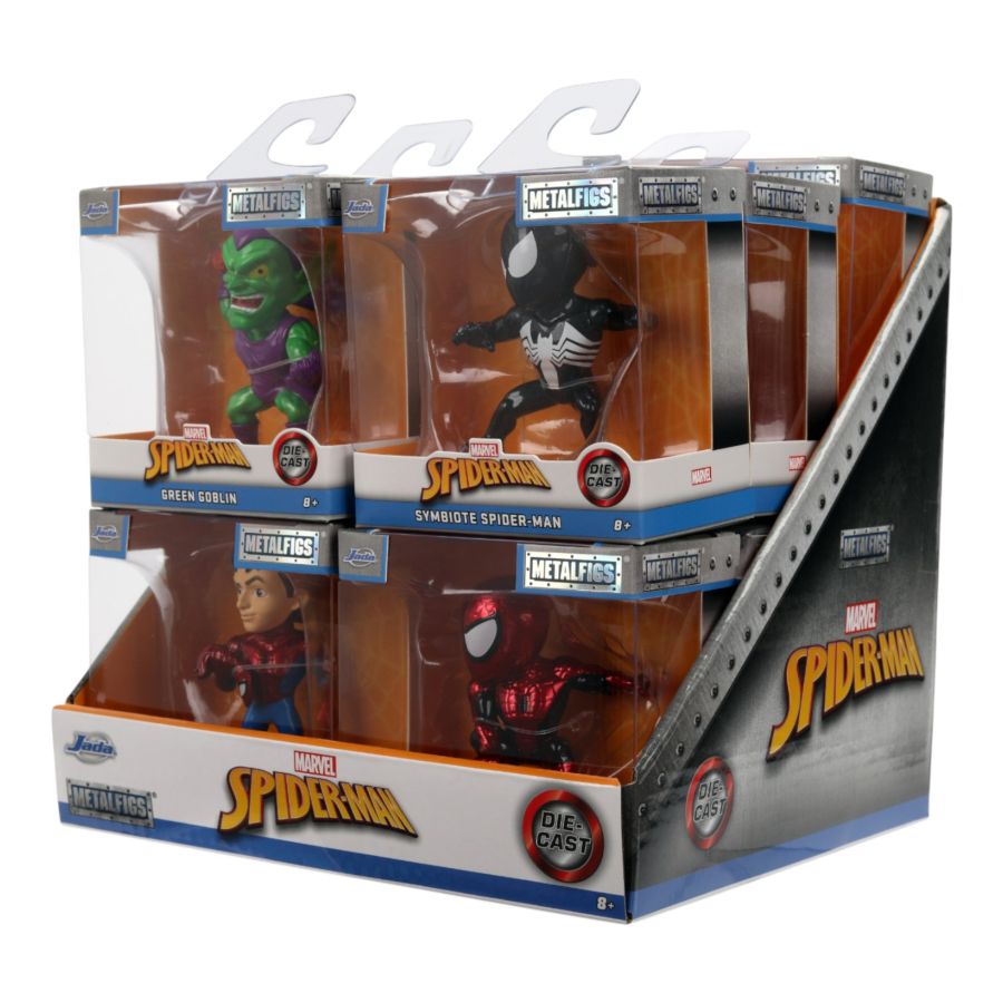 Spiderman - 2.5" Metalfigs ASST 12ct CDU (Wave 5)