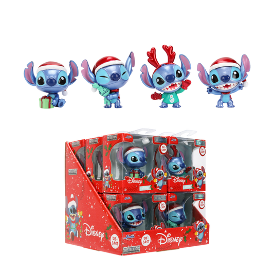 Lilo & Stitch - 2.5" Stitch (Christmas Themed) MetalFig Assortment (Display of 12) (Wave 3)