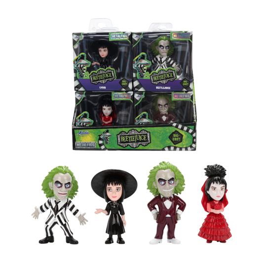 Beetlejuice - 2.5" Metalfigs Assortment (Display of 12)
