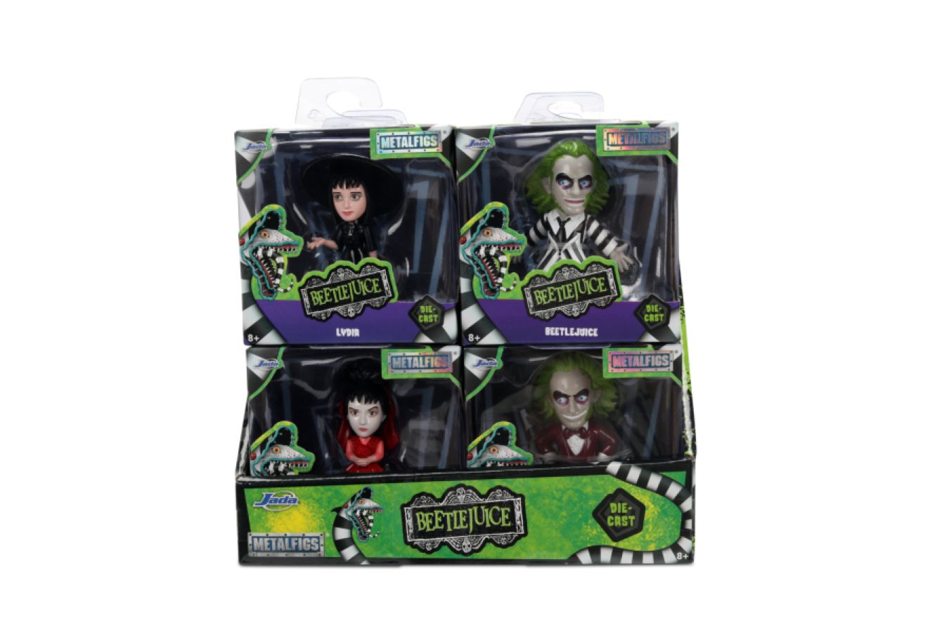 Beetlejuice - 2.5" Metalfigs Assortment (Display of 12)