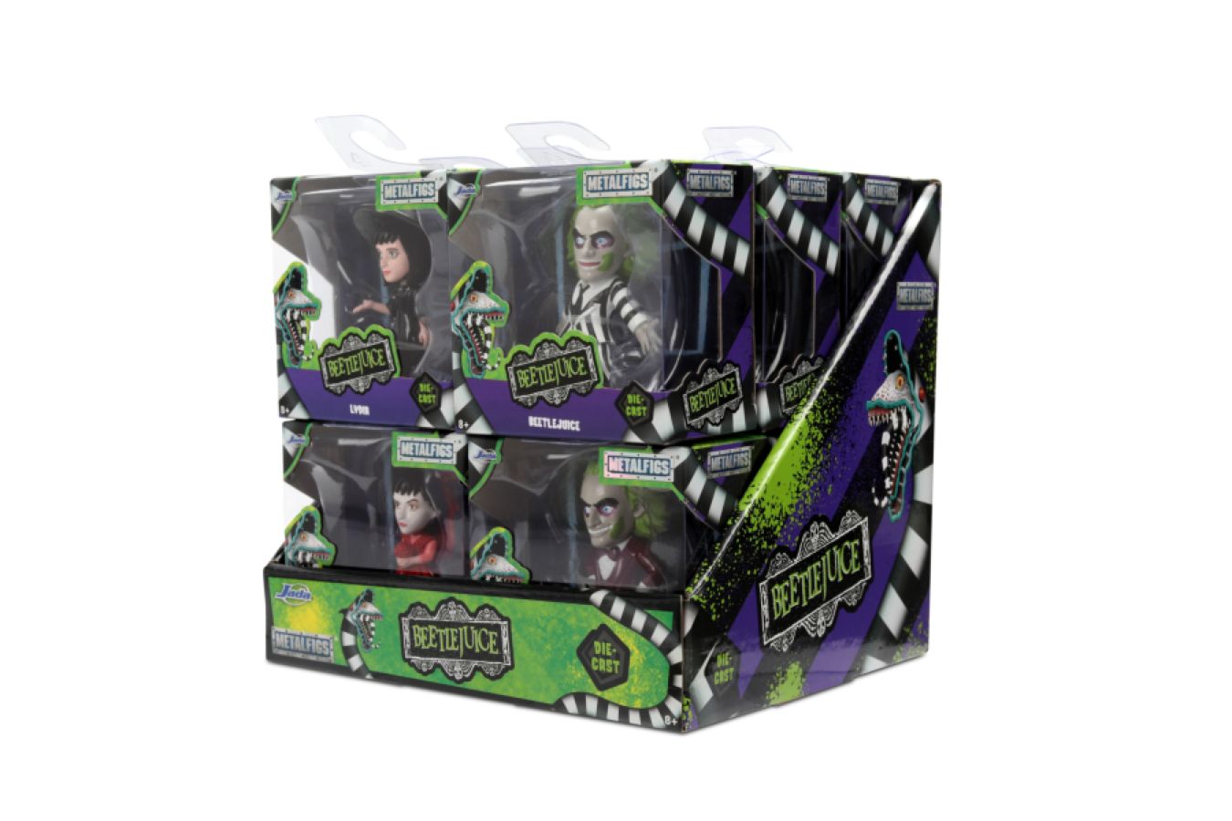Beetlejuice - 2.5" Metalfigs Assortment (Display of 12)
