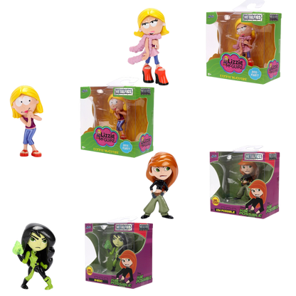 Kim Possible - Kim Possible/Lizzie McGuire 2.5" Metalfigs ASST 12ct CDU