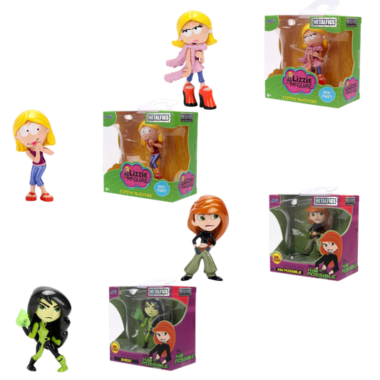 Kim Possible - Kim Possible/Lizzie McGuire 2.5" Metalfigs ASST 12ct CDU
