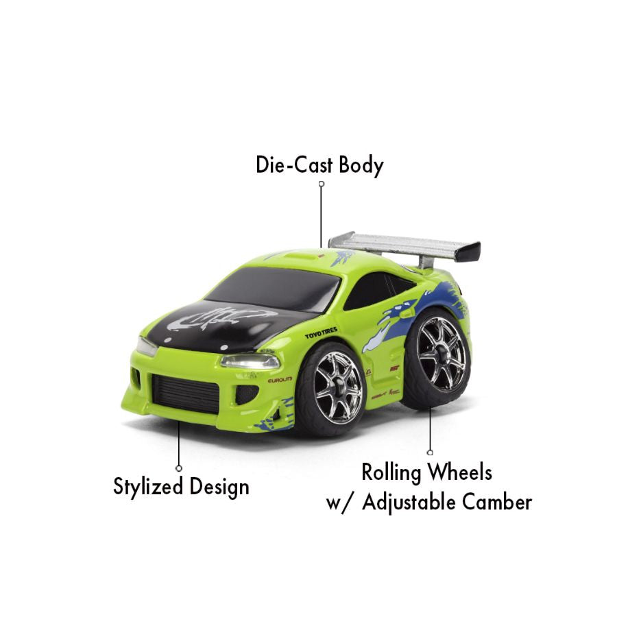Fast & Furious - Small Blocks 1:43 Scale Diecast Vehicle Assortment (Display of 6)